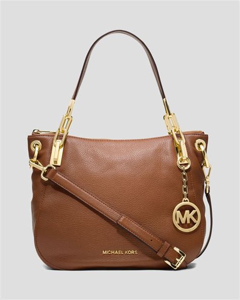 michael kors tasche klein braun|brown handbags michael kors.